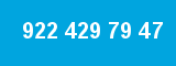 922 429 79 47 922 429 79 47